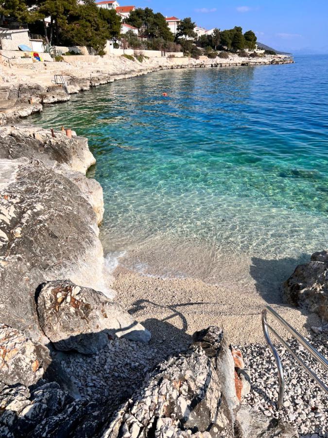 Luxury Beachfront Villa Carlisa Čiovo 외부 사진