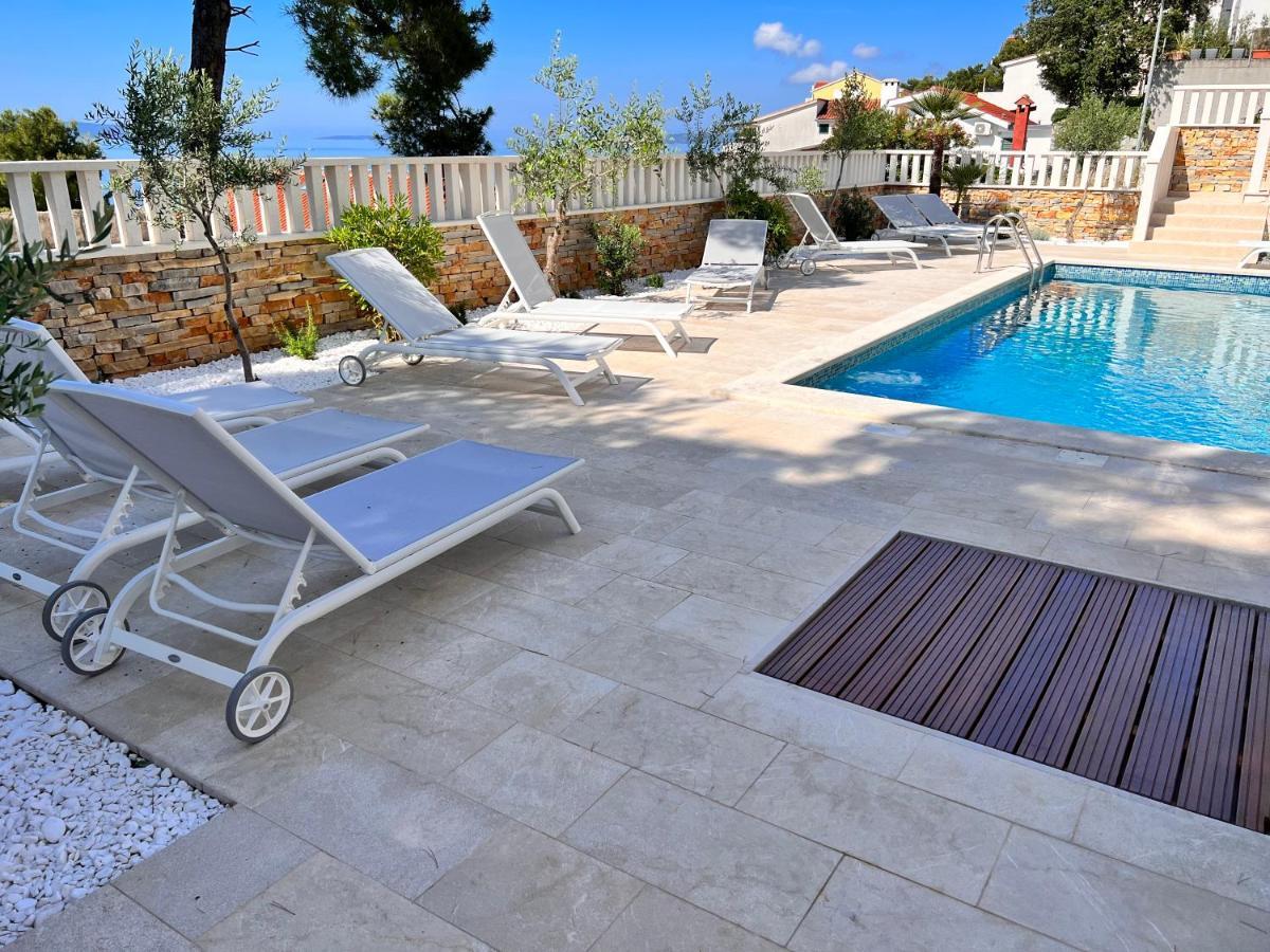 Luxury Beachfront Villa Carlisa Čiovo 외부 사진