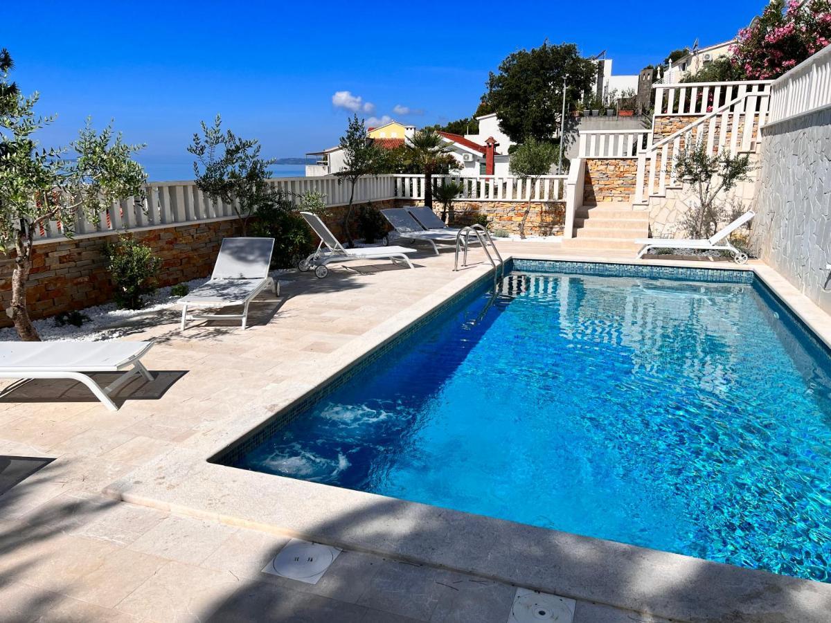 Luxury Beachfront Villa Carlisa Čiovo 외부 사진