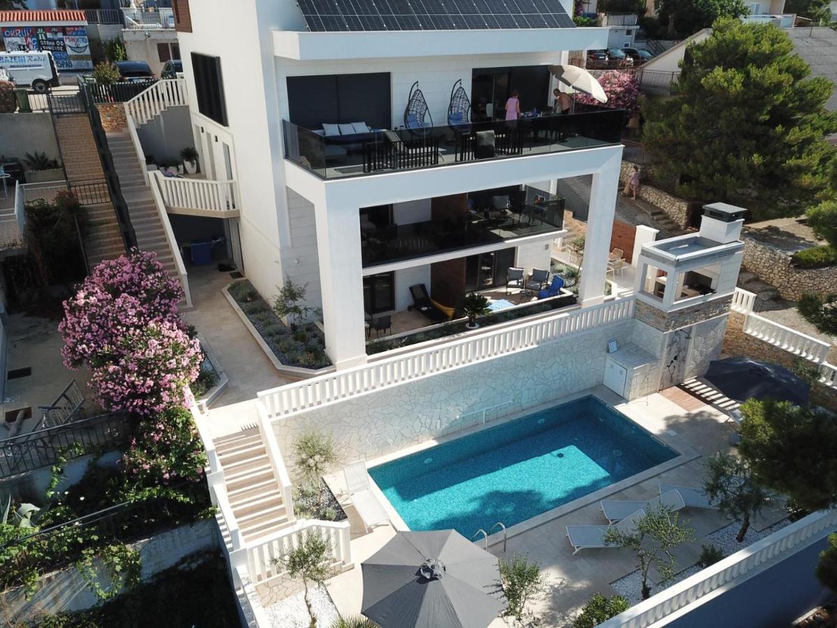Luxury Beachfront Villa Carlisa Čiovo 외부 사진
