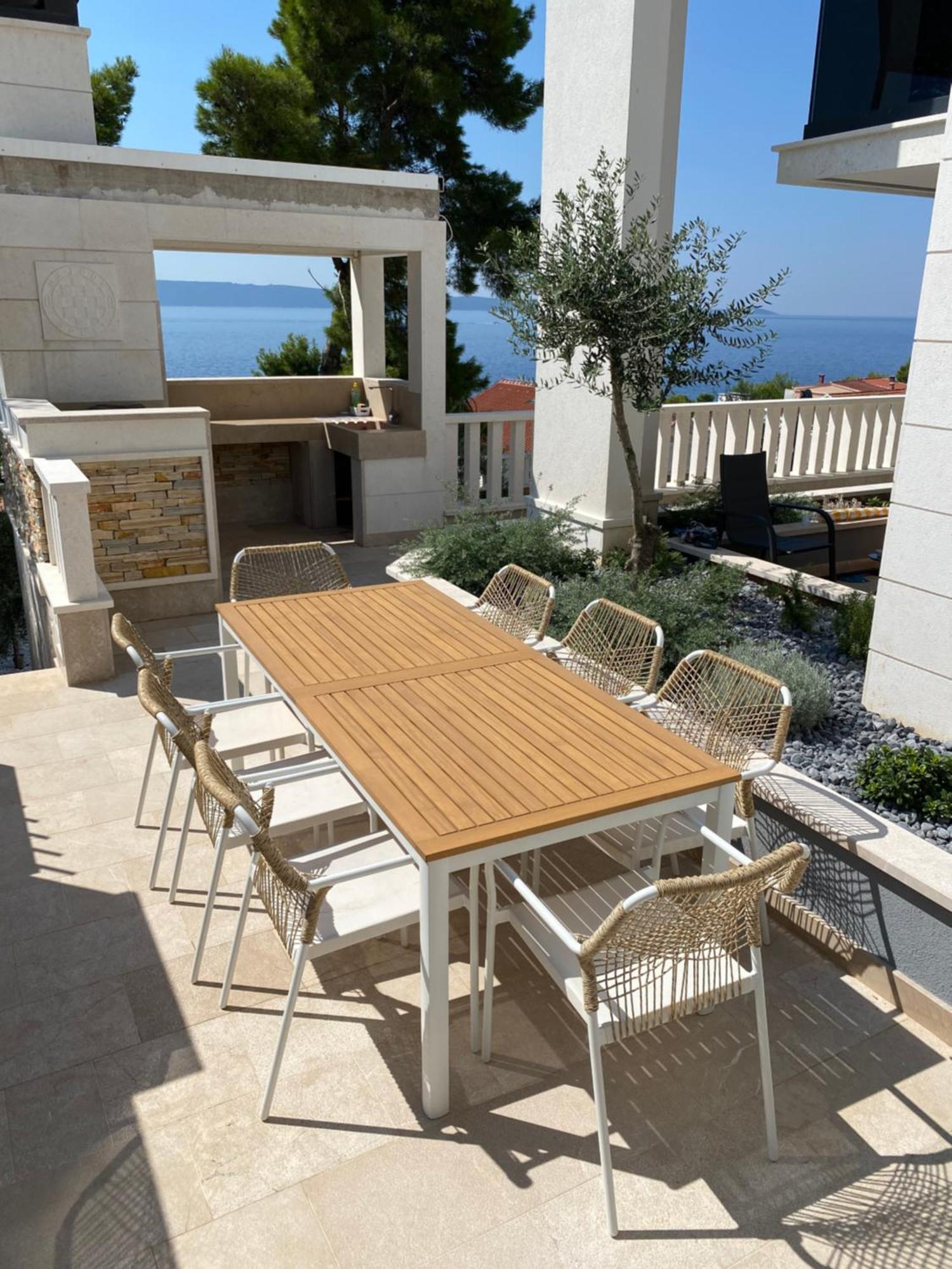 Luxury Beachfront Villa Carlisa Čiovo 외부 사진
