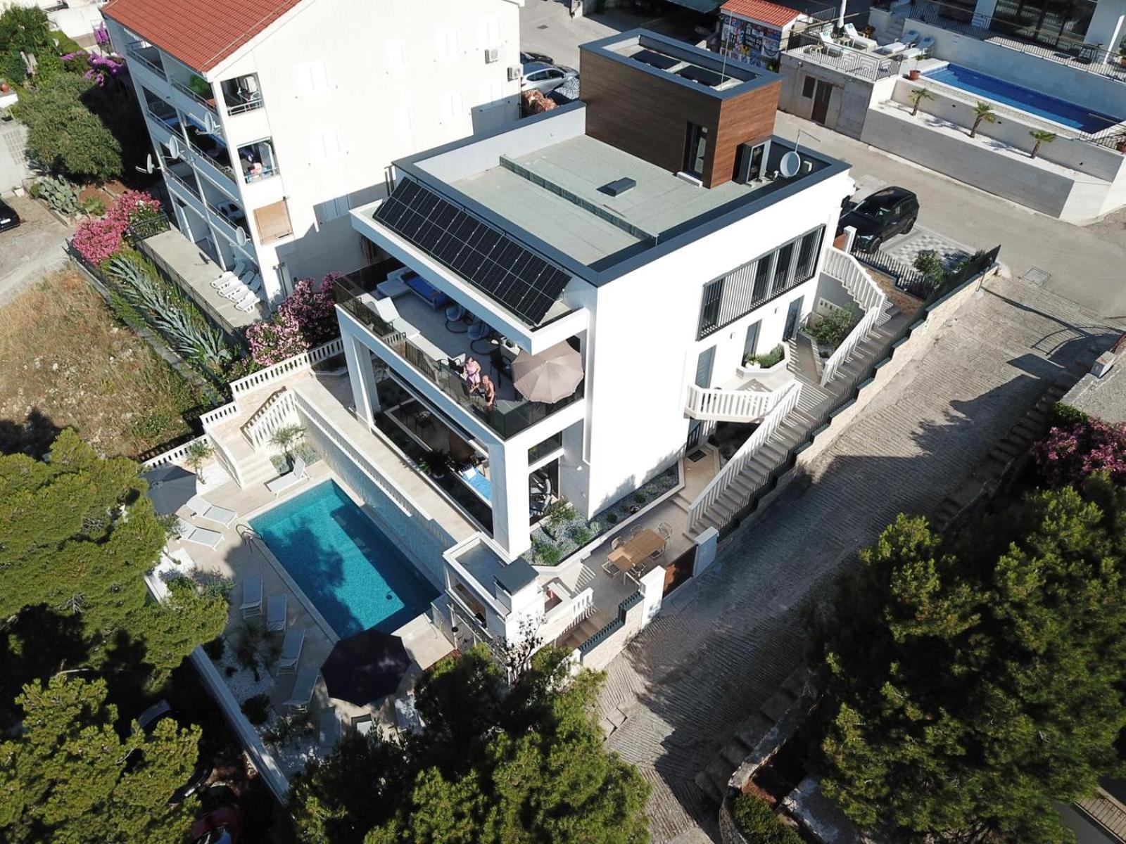 Luxury Beachfront Villa Carlisa Čiovo 외부 사진