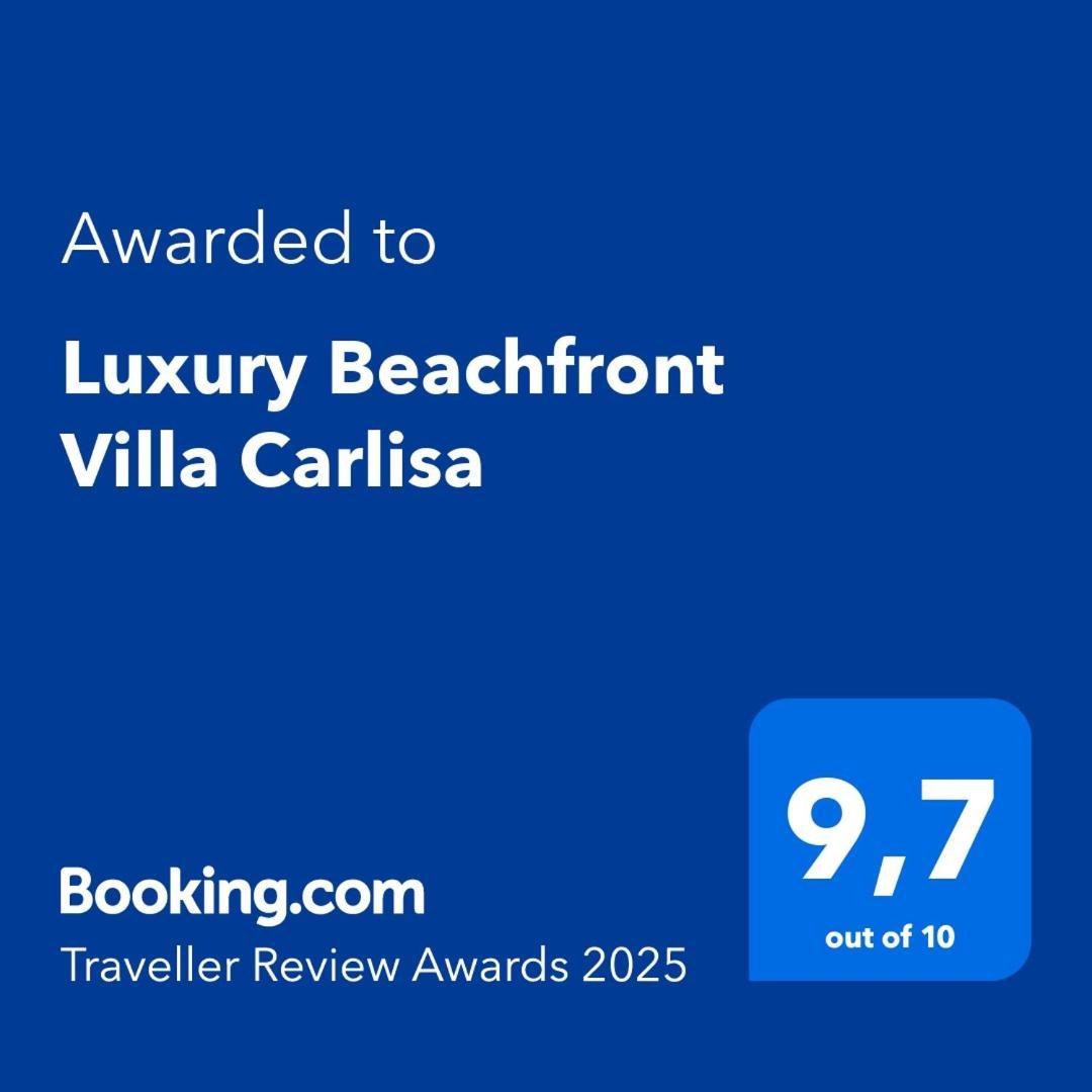 Luxury Beachfront Villa Carlisa Čiovo 외부 사진